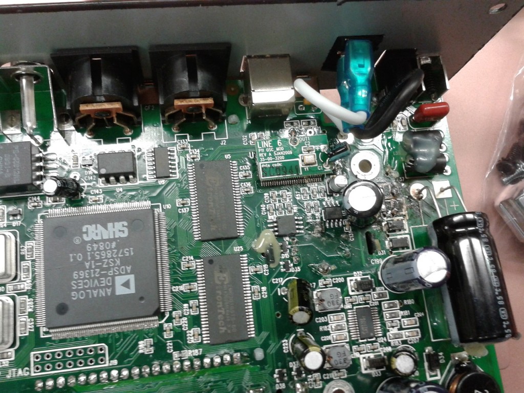 Line 6 Repair Pod XT live Ampworks