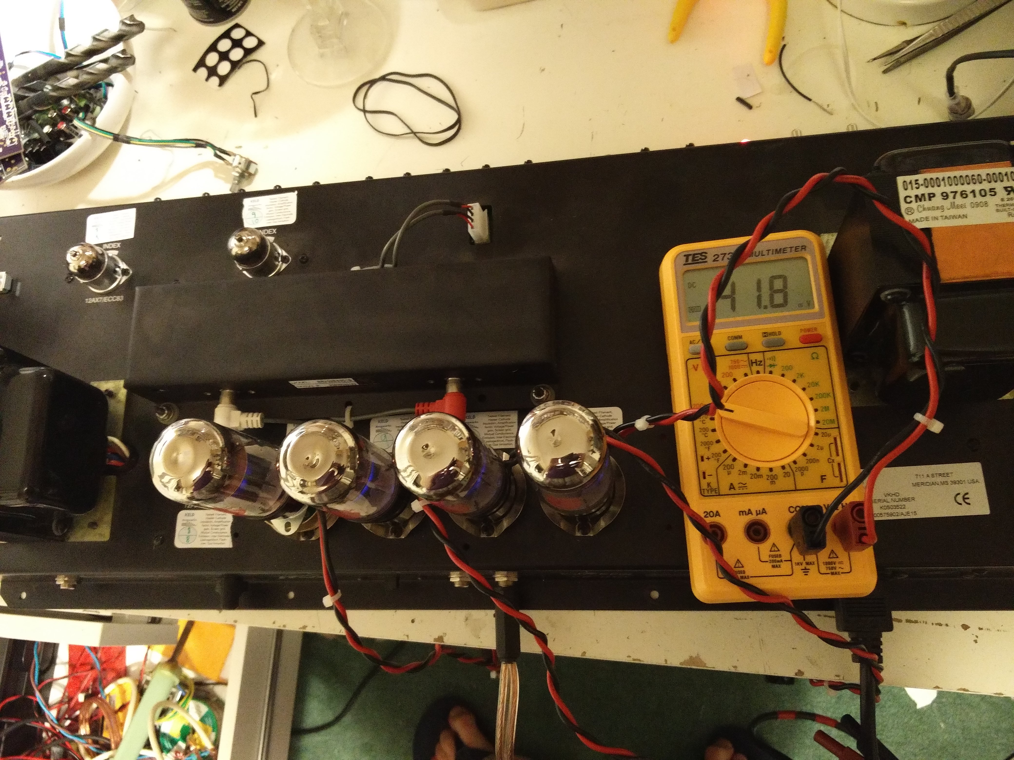 Valve amp blowing fuses Keld Ampworks guitar amp repair