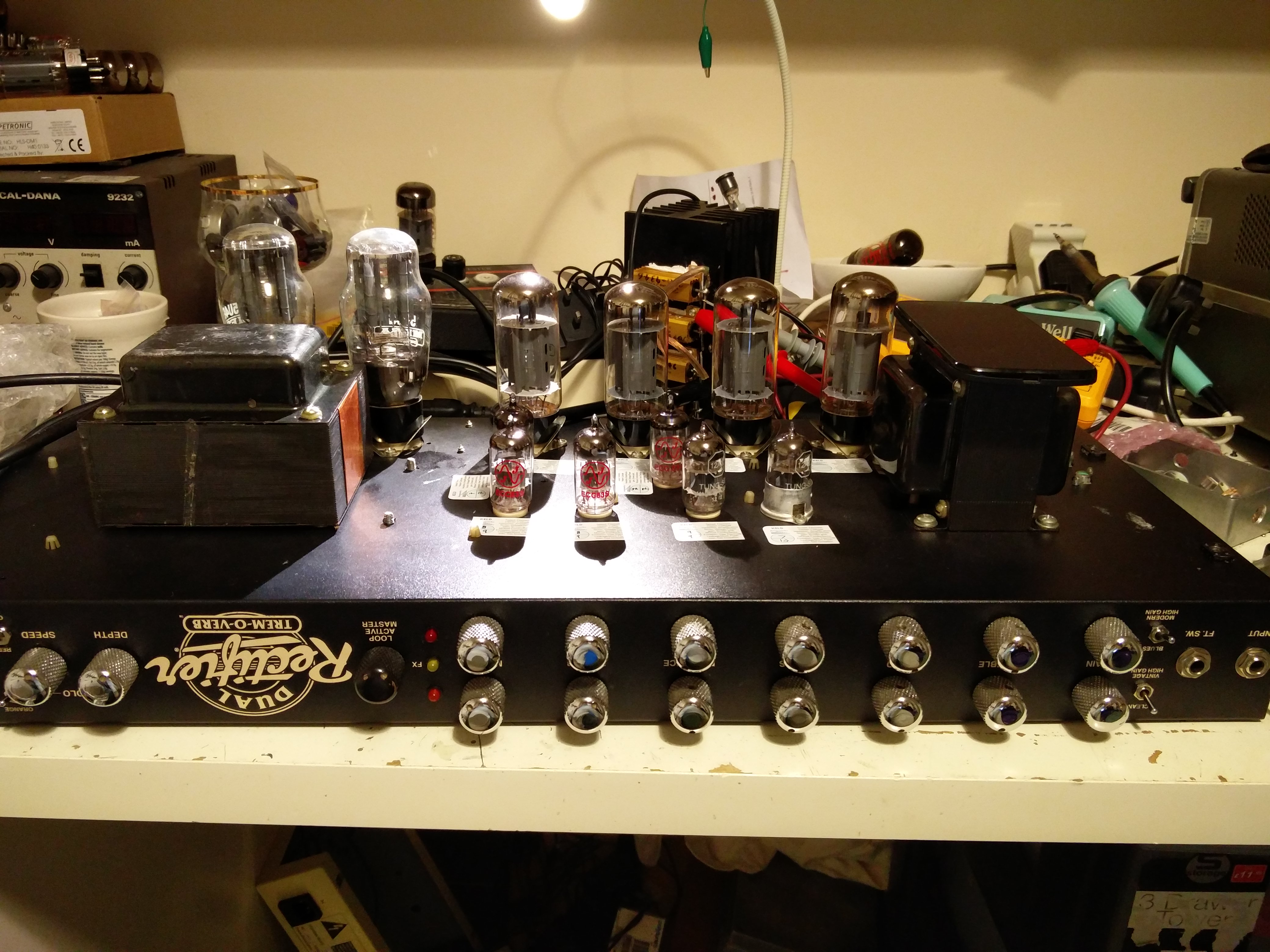 Mesa Dual Rectifier Tremoverb repair Keld Ampworks, Newark, Lincoln