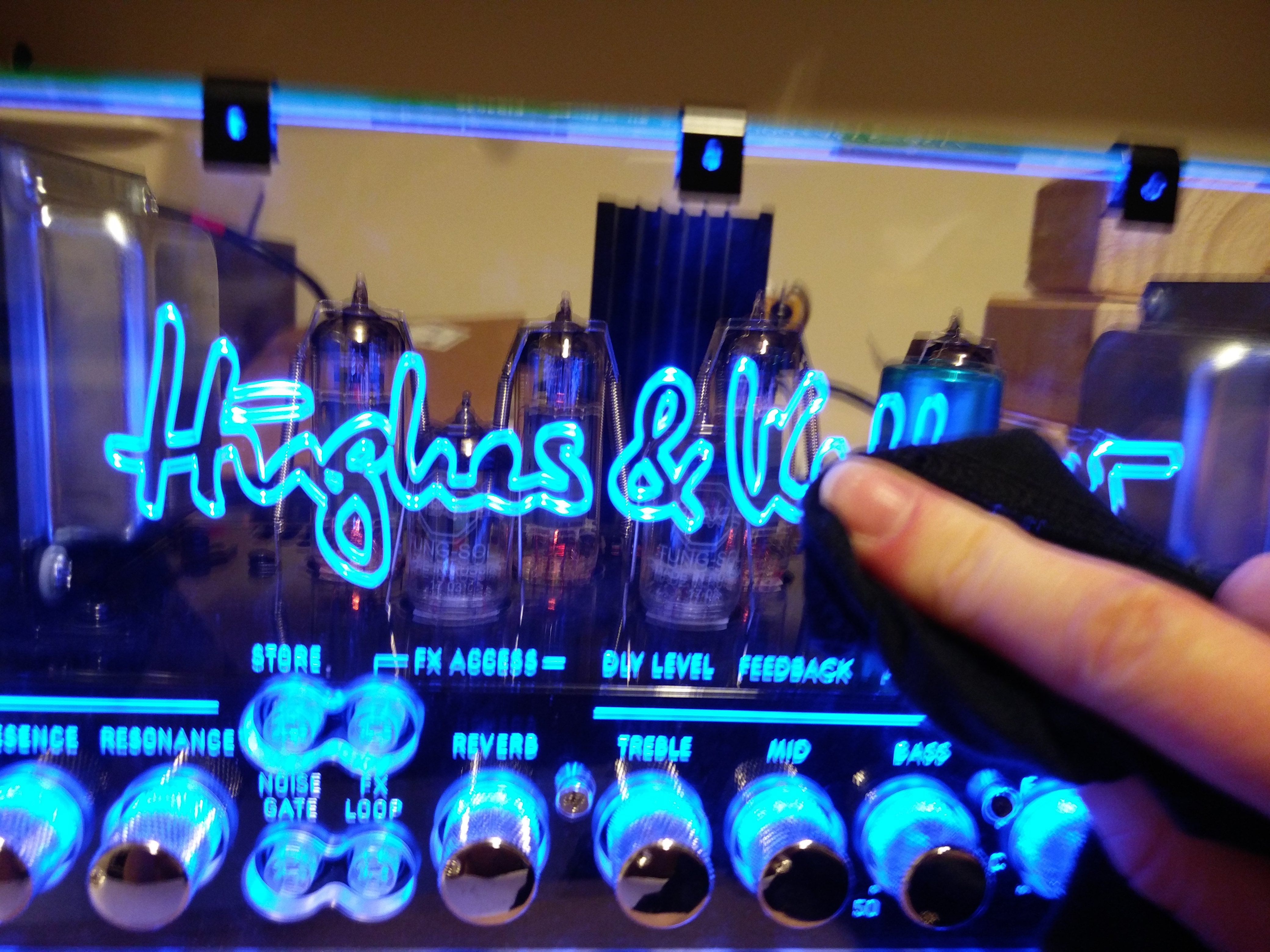 Hughes and Kettner Grandmeister repair Keld Ampworks Newark, UK