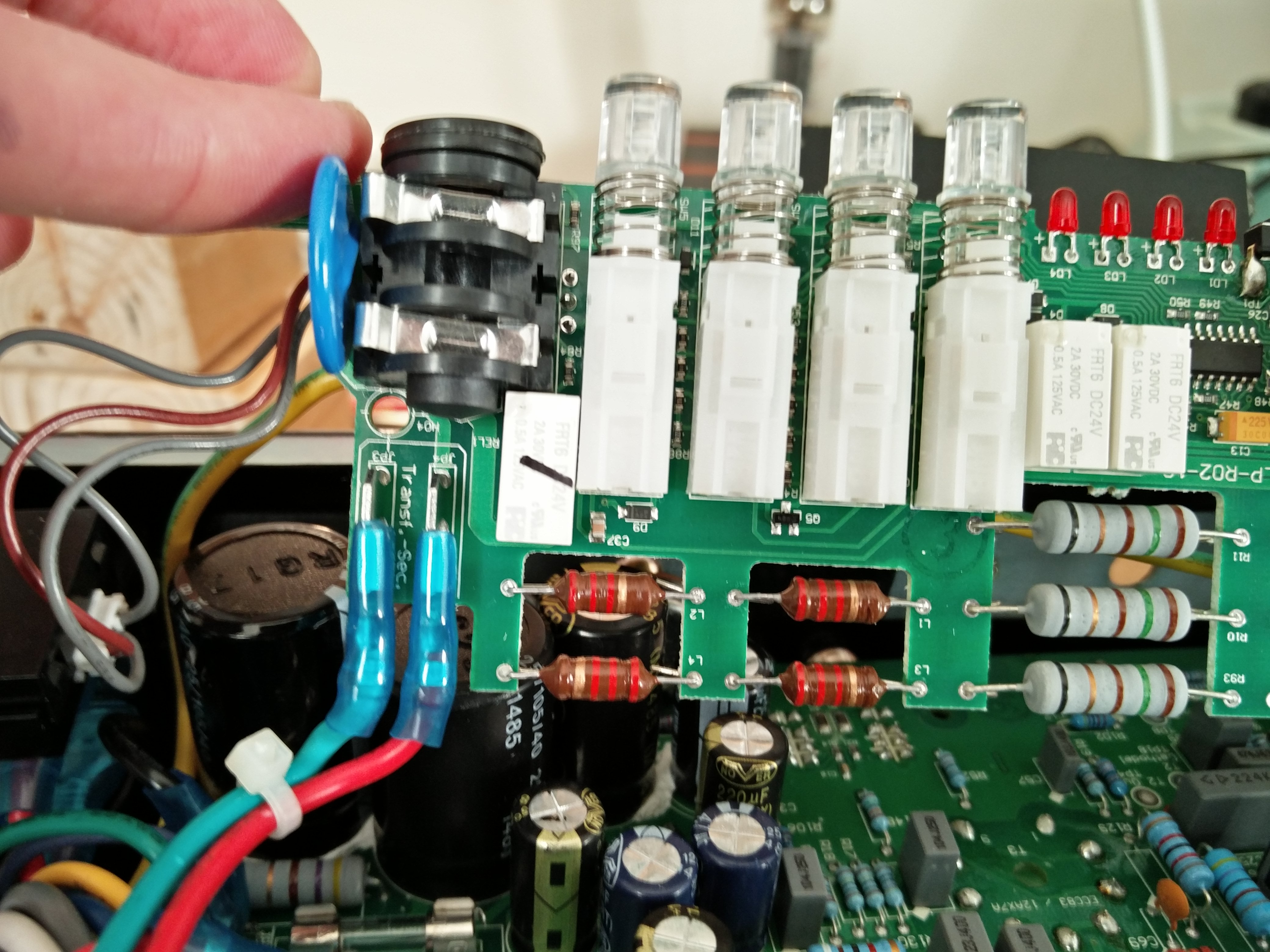 Hughes and Kettner Grandmeister repair Keld Ampworks Newark, UK